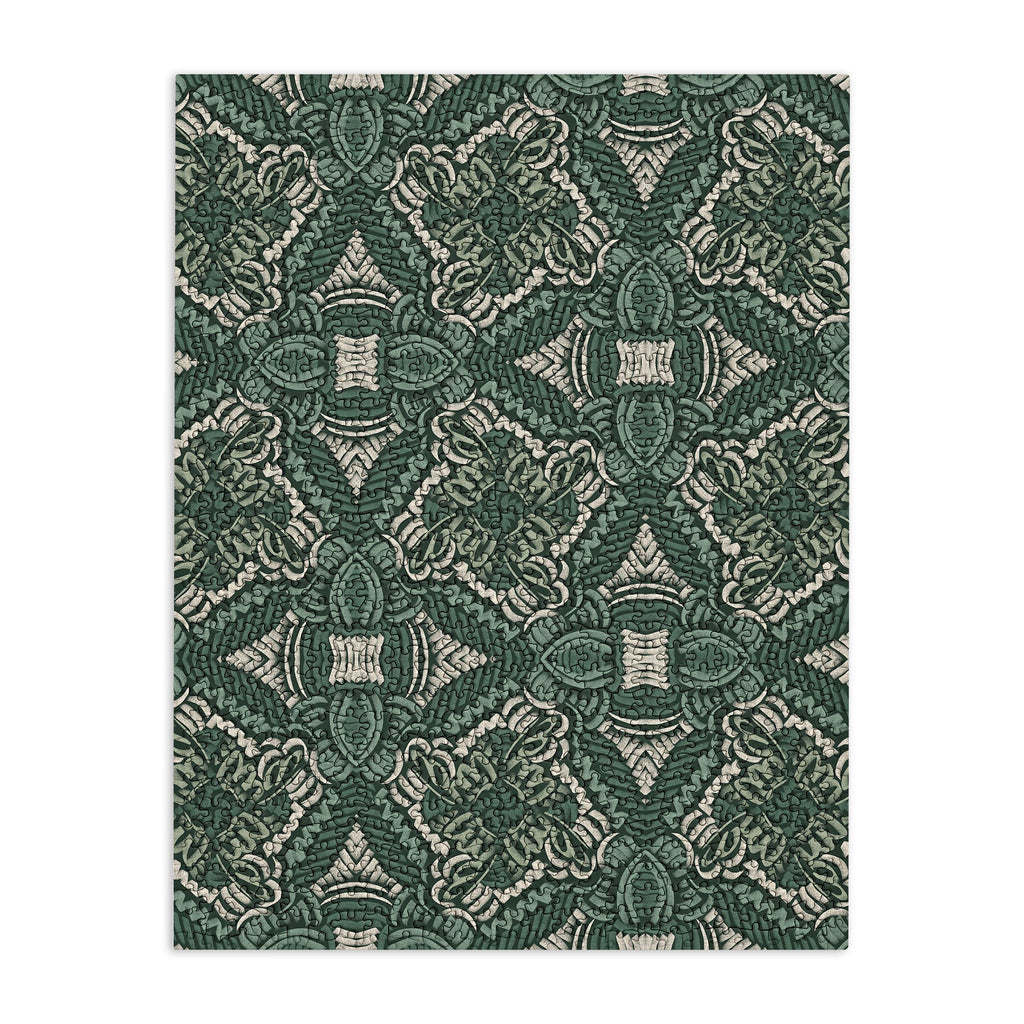 Marta Barragan Camarasa Intricate Forest Mosaic Puzzle