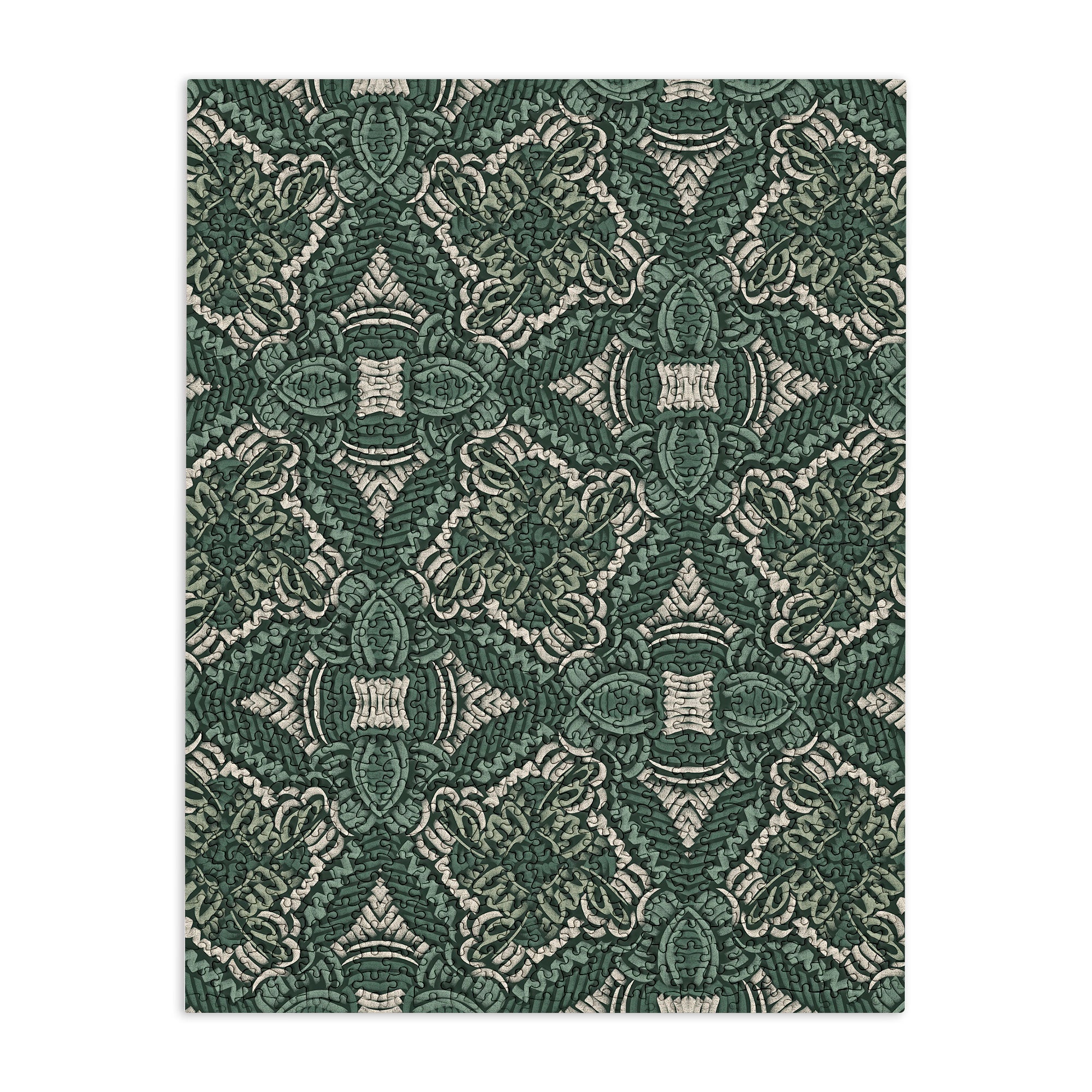 Marta Barragan Camarasa Intricate Forest Mosaic Puzzle