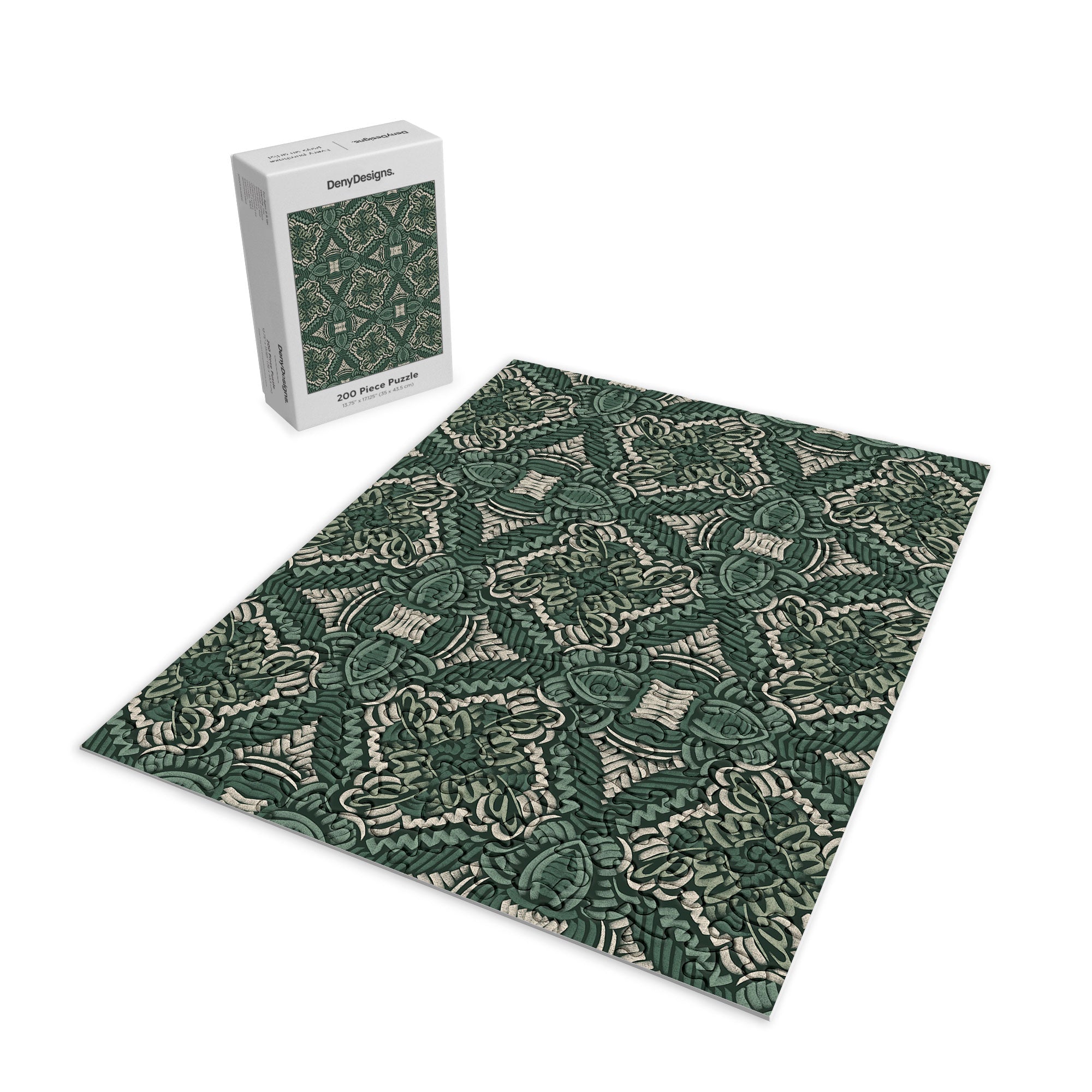 Marta Barragan Camarasa Intricate Forest Mosaic Puzzle