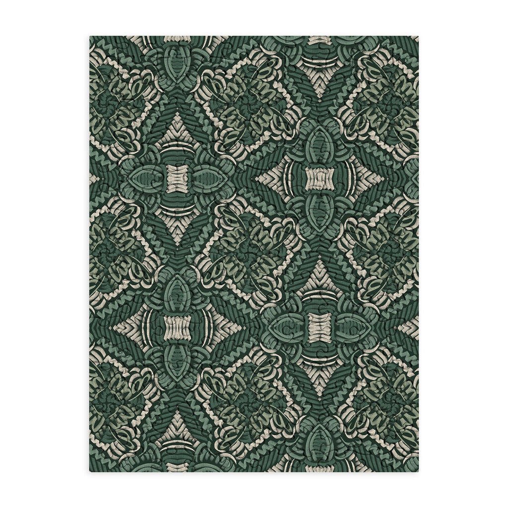 Marta Barragan Camarasa Intricate Forest Mosaic Puzzle
