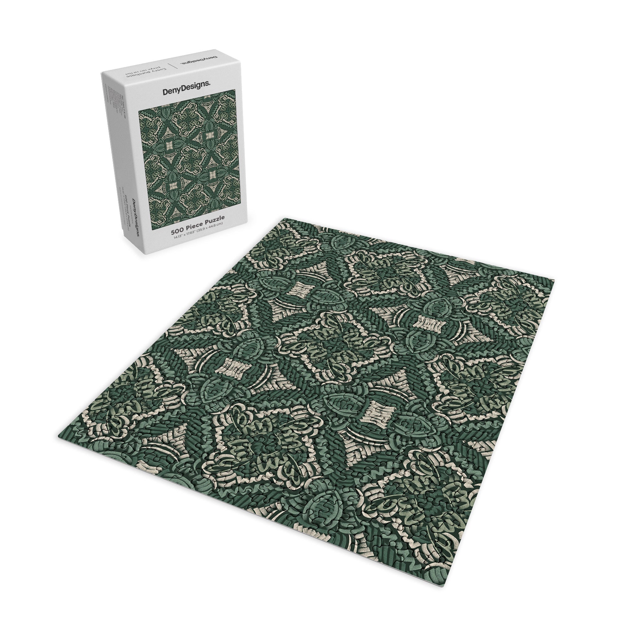 Marta Barragan Camarasa Intricate Forest Mosaic Puzzle