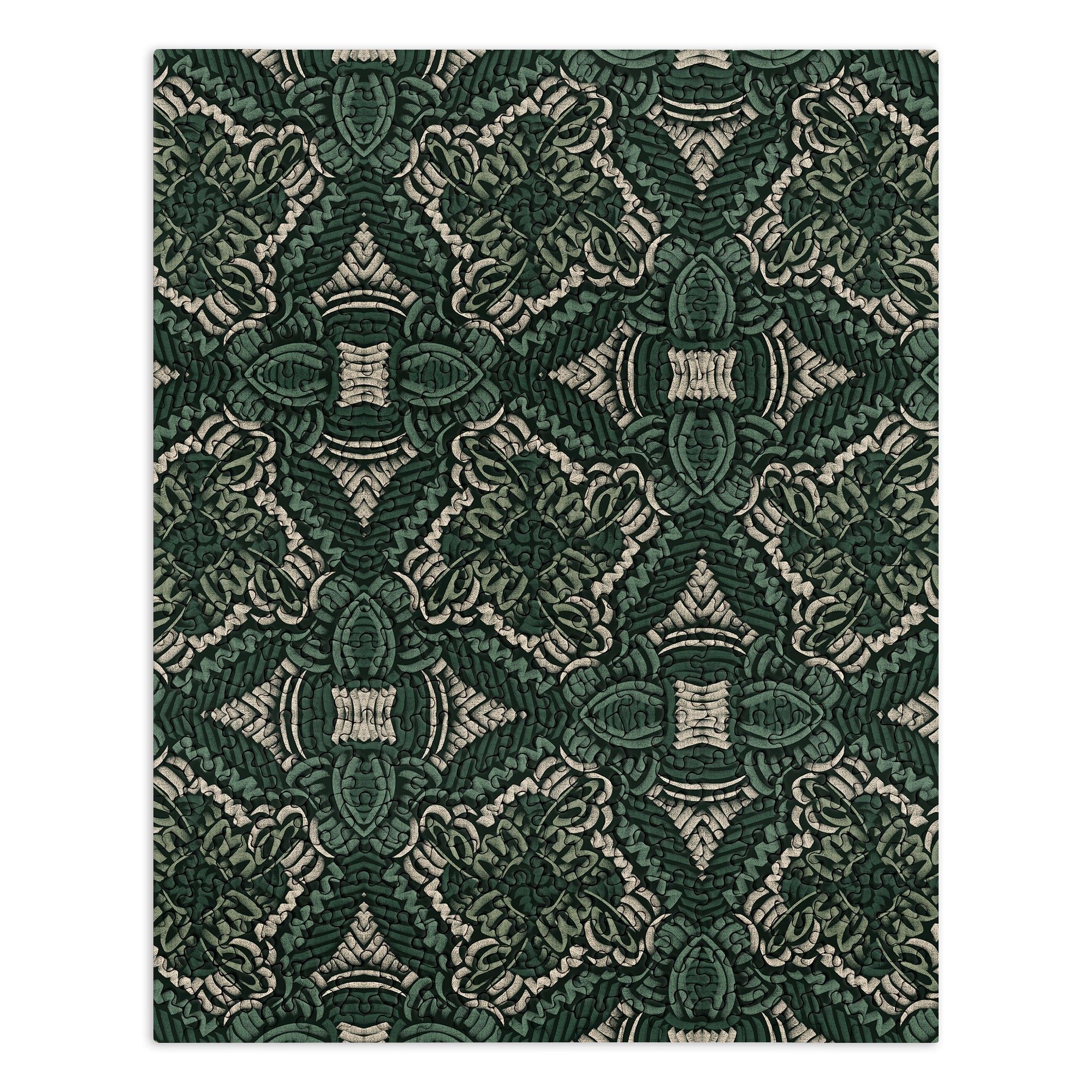 Marta Barragan Camarasa Intricate Forest Mosaic Puzzle
