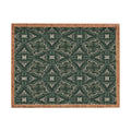 Marta Barragan Camarasa Intricate Forest Mosaic Rectangular Tray
