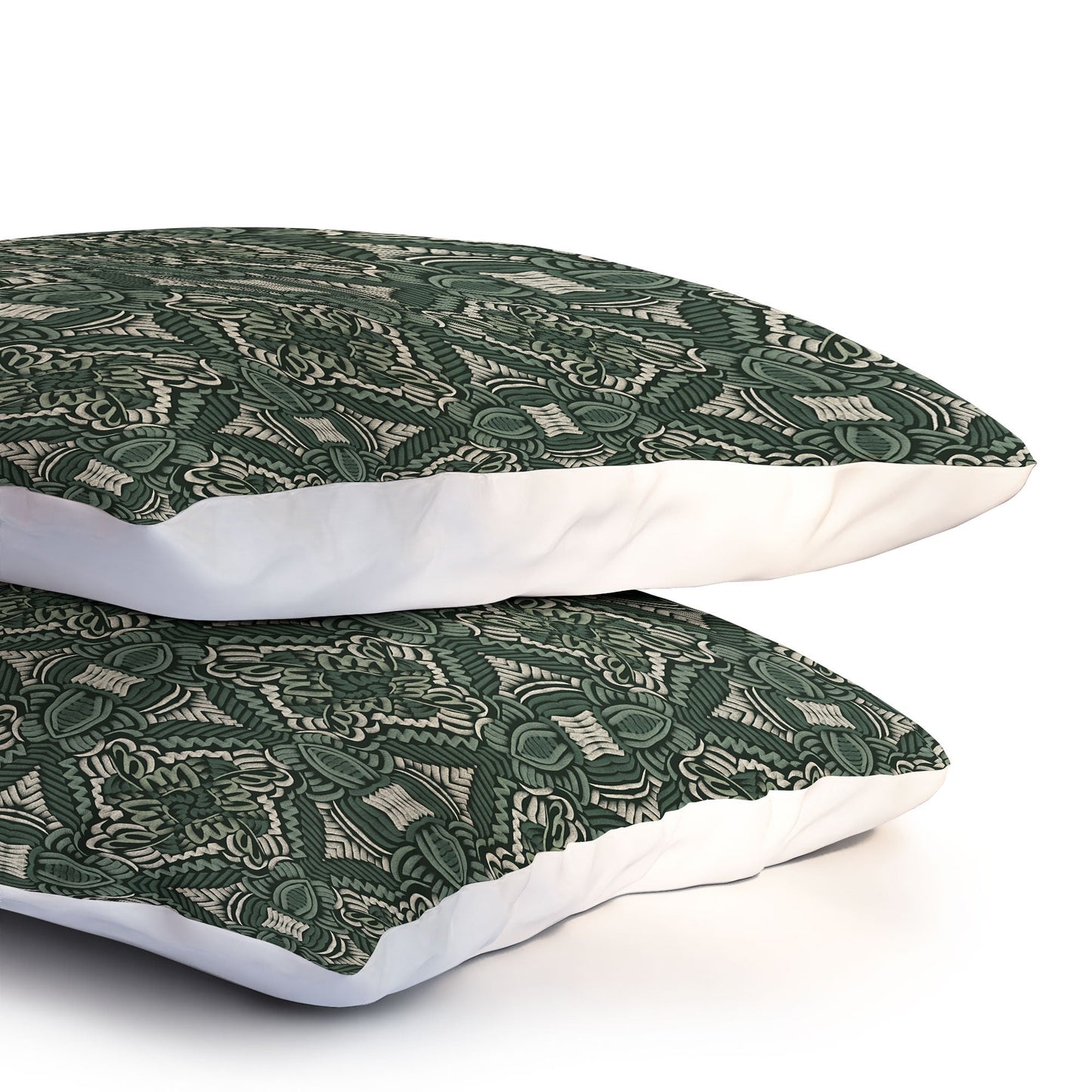 Marta Barragan Camarasa Intricate Forest Mosaic Pillow Shams