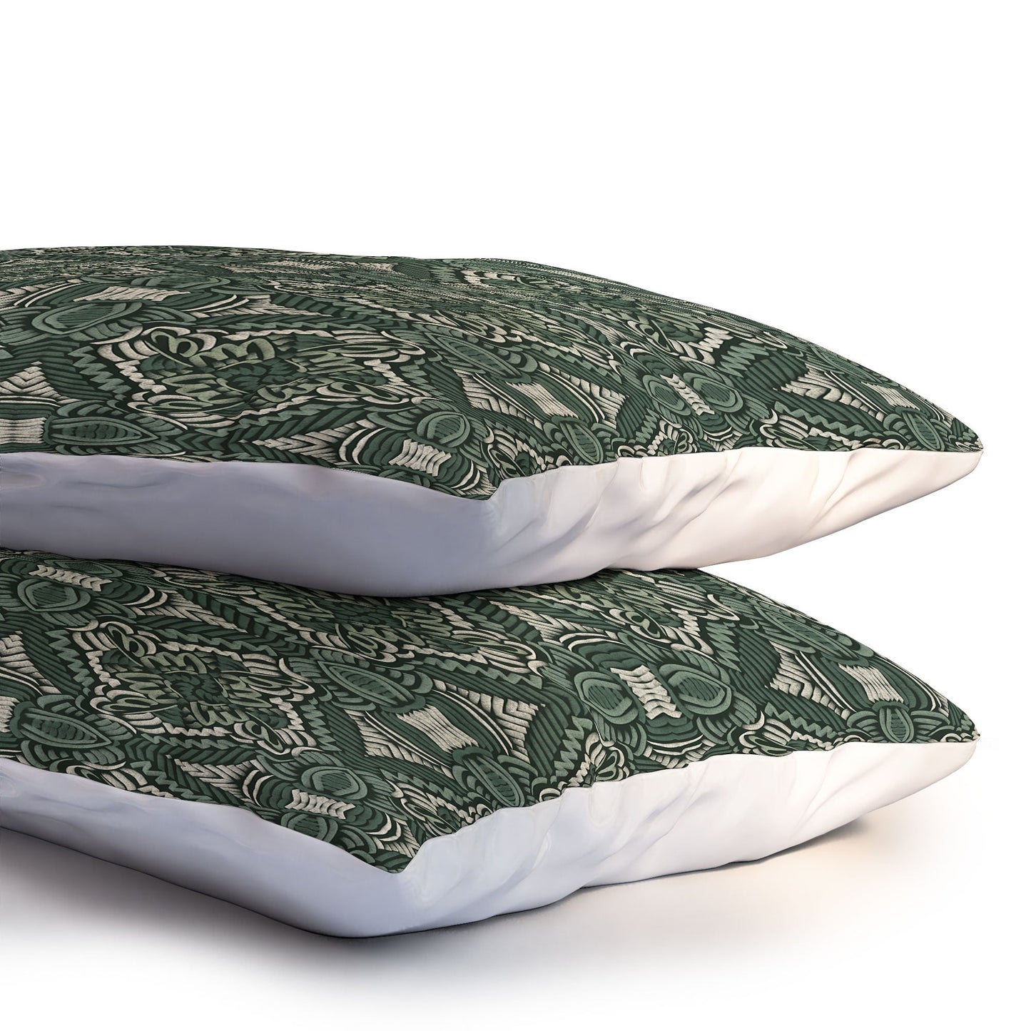 Marta Barragan Camarasa Intricate Forest Mosaic Pillow Shams