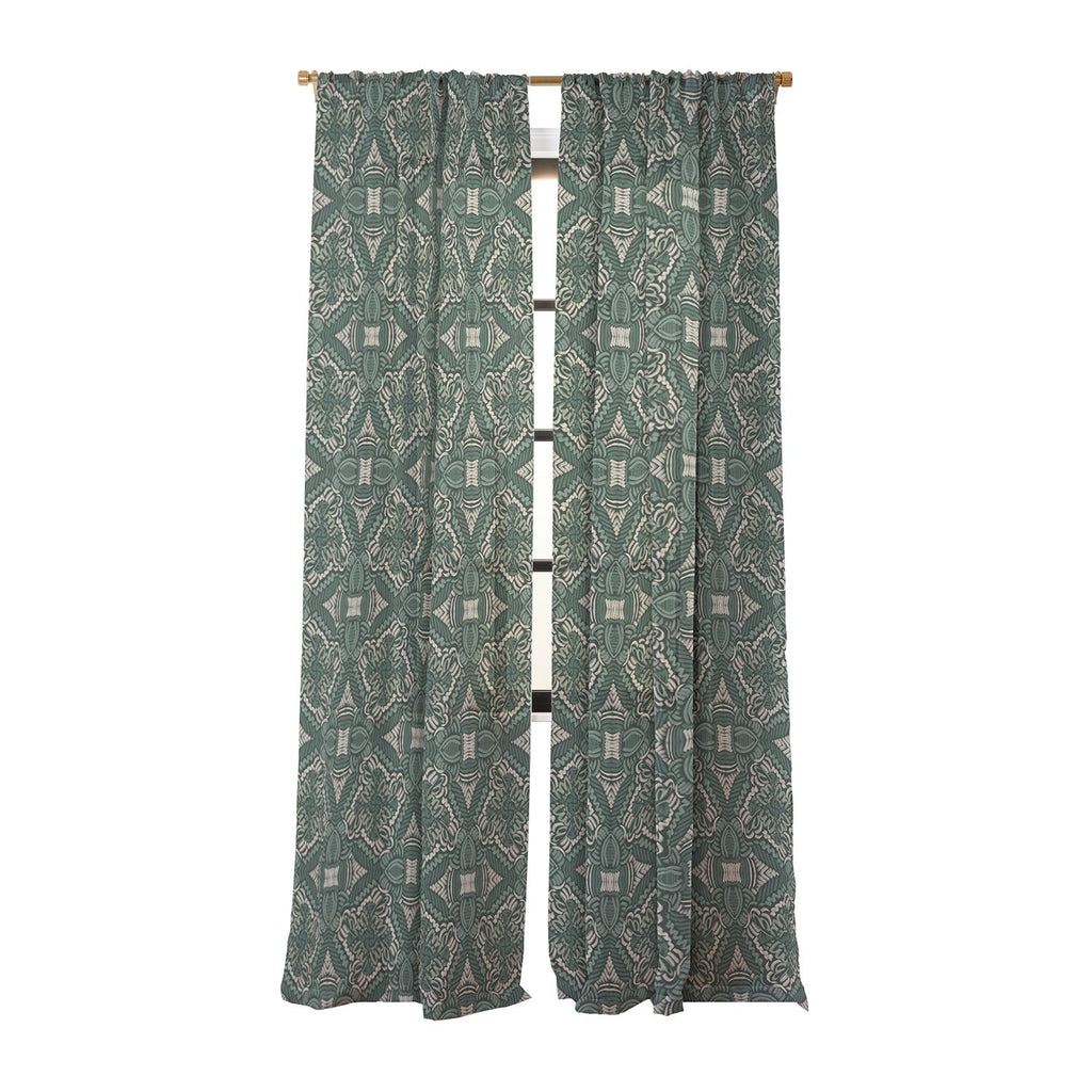 Marta Barragan Camarasa Intricate Forest Mosaic Sheer Non Repeat