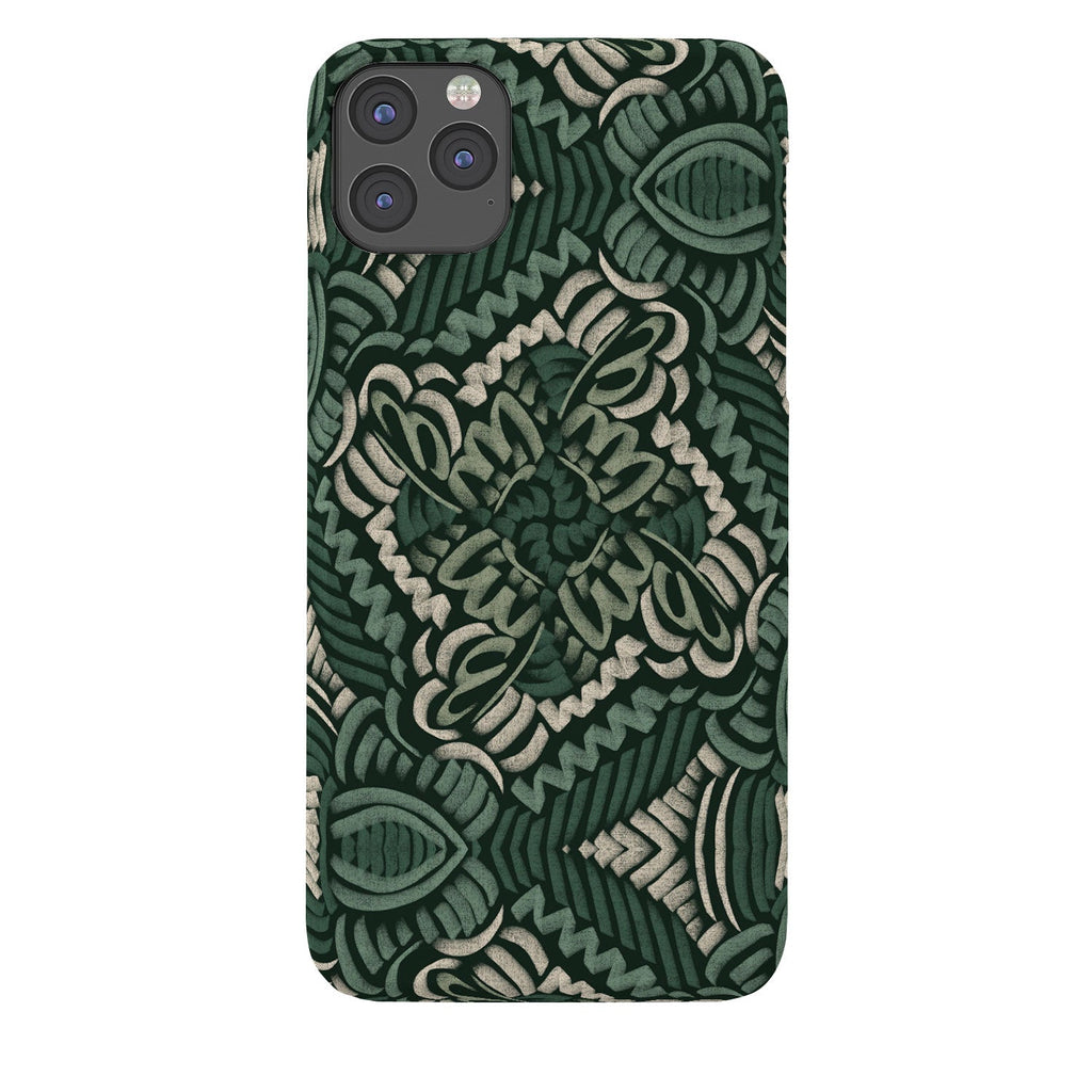 Marta Barragan Camarasa Intricate Forest Mosaic Phone Case