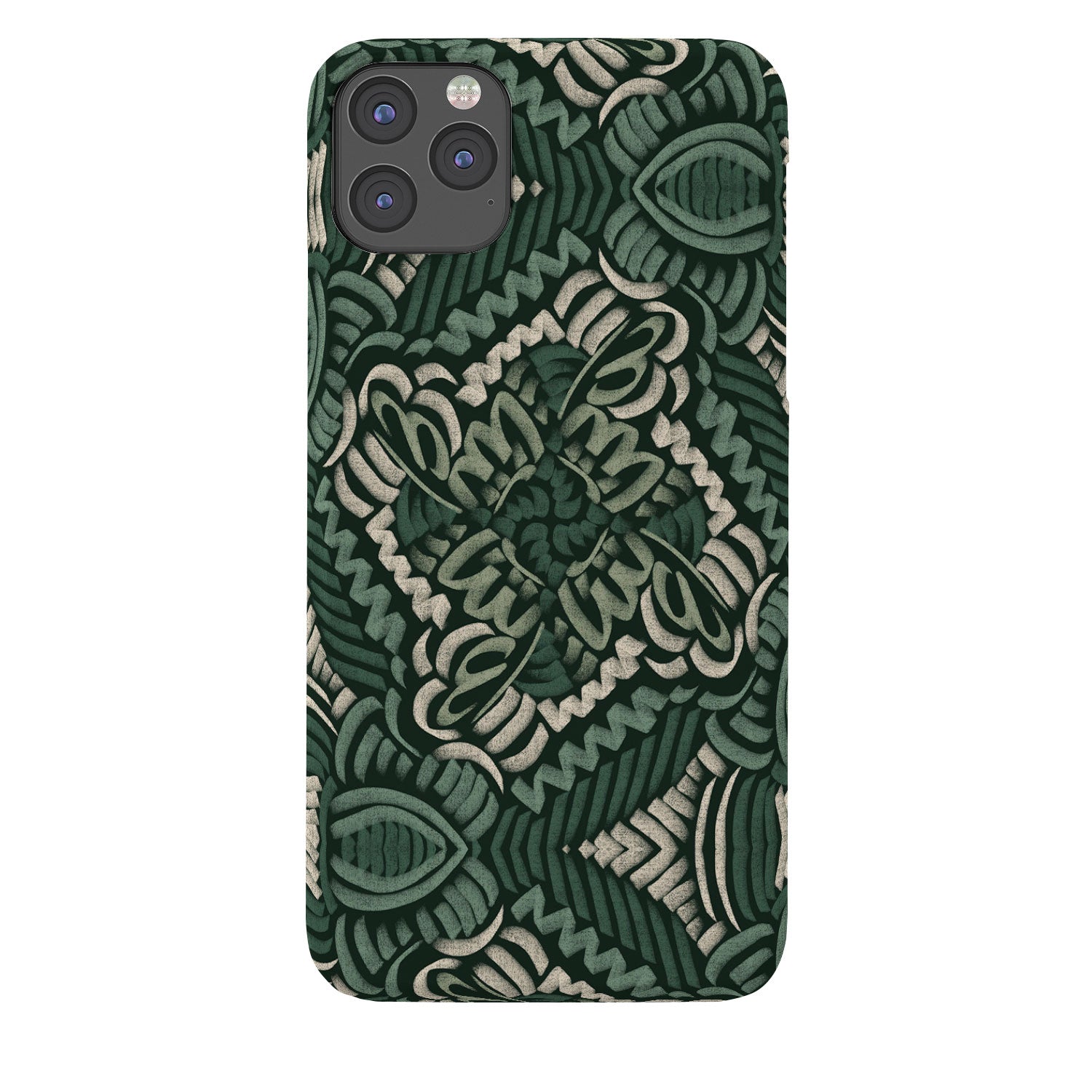 Marta Barragan Camarasa Intricate Forest Mosaic Phone Case