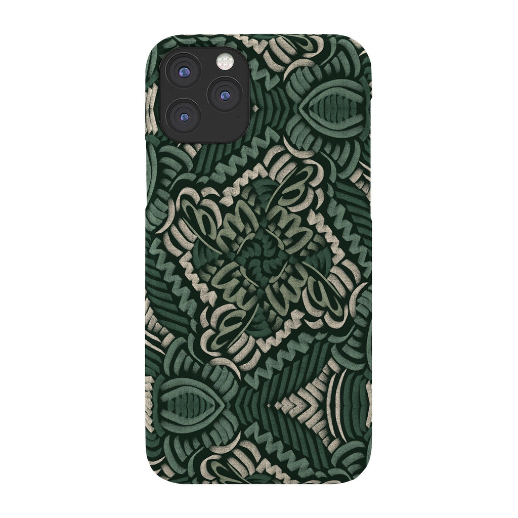 Marta Barragan Camarasa Intricate Forest Mosaic Phone Case