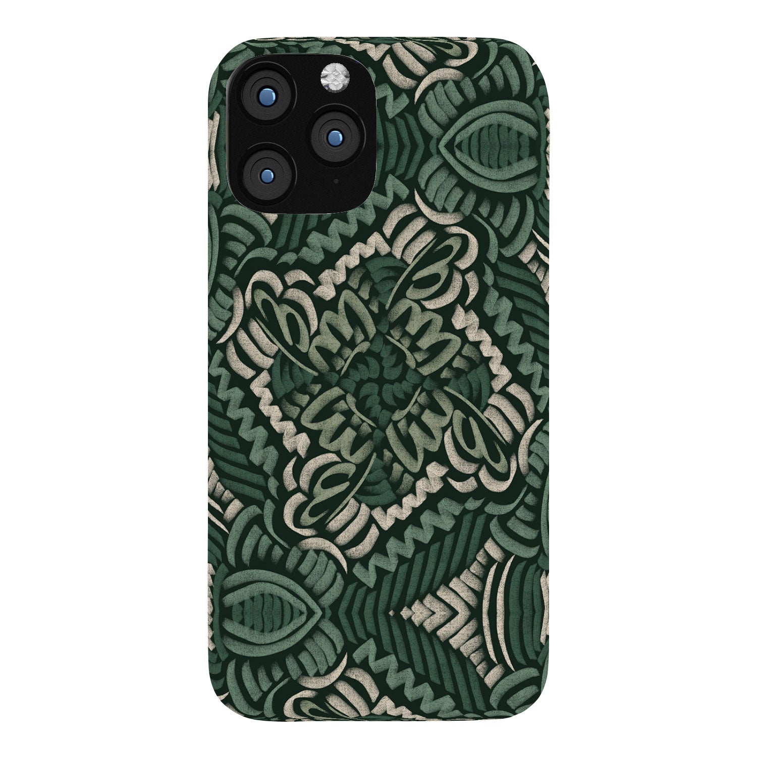 Marta Barragan Camarasa Intricate Forest Mosaic Phone Case
