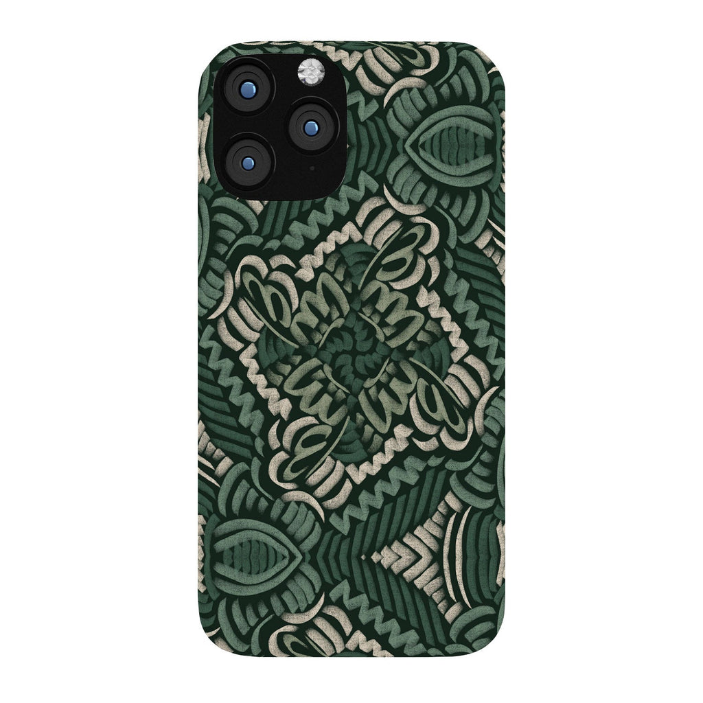 Marta Barragan Camarasa Intricate Forest Mosaic Phone Case