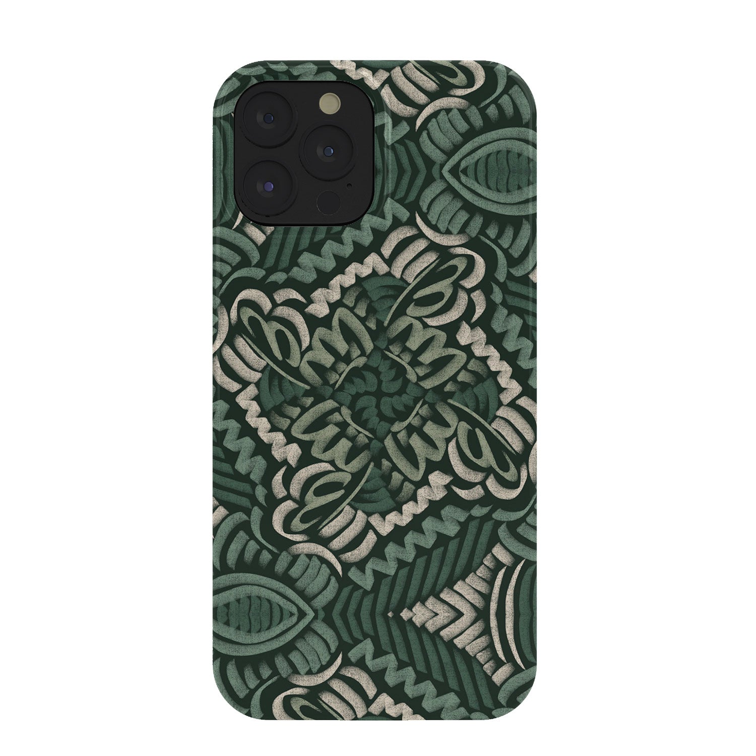 Marta Barragan Camarasa Intricate Forest Mosaic Phone Case