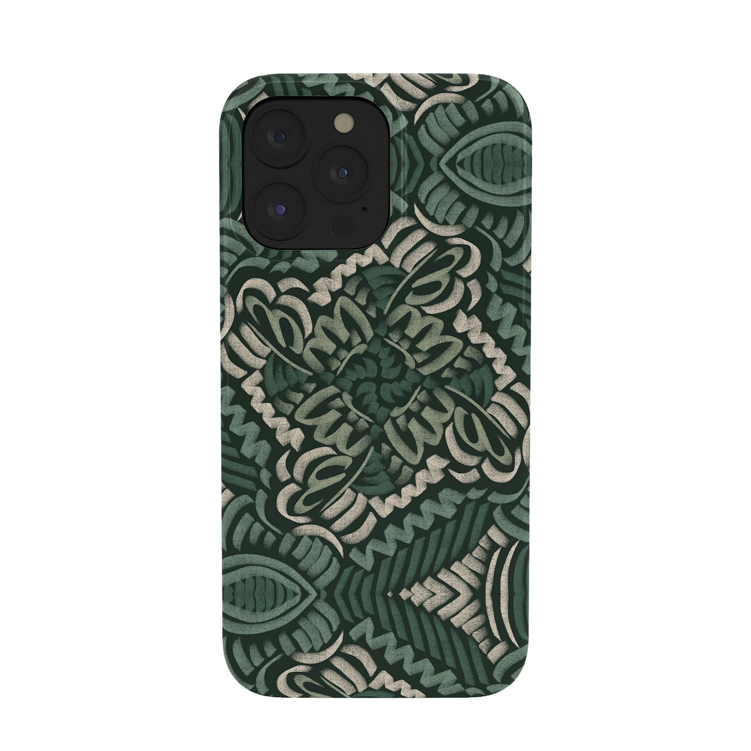 Marta Barragan Camarasa Intricate Forest Mosaic Phone Case