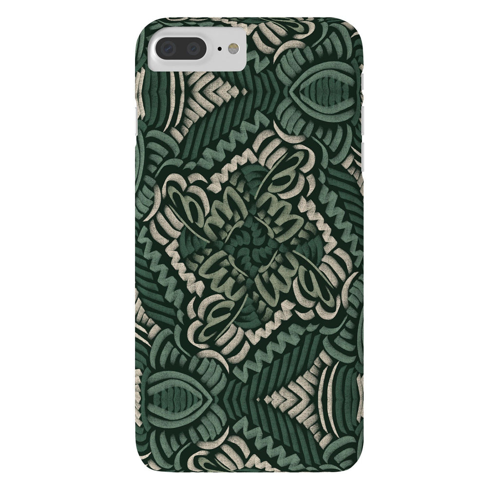 Marta Barragan Camarasa Intricate Forest Mosaic Phone Case