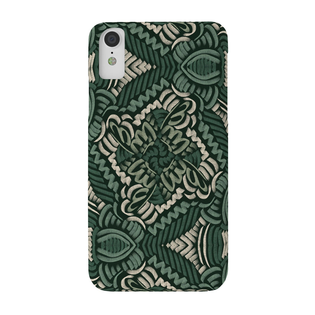 Marta Barragan Camarasa Intricate Forest Mosaic Phone Case