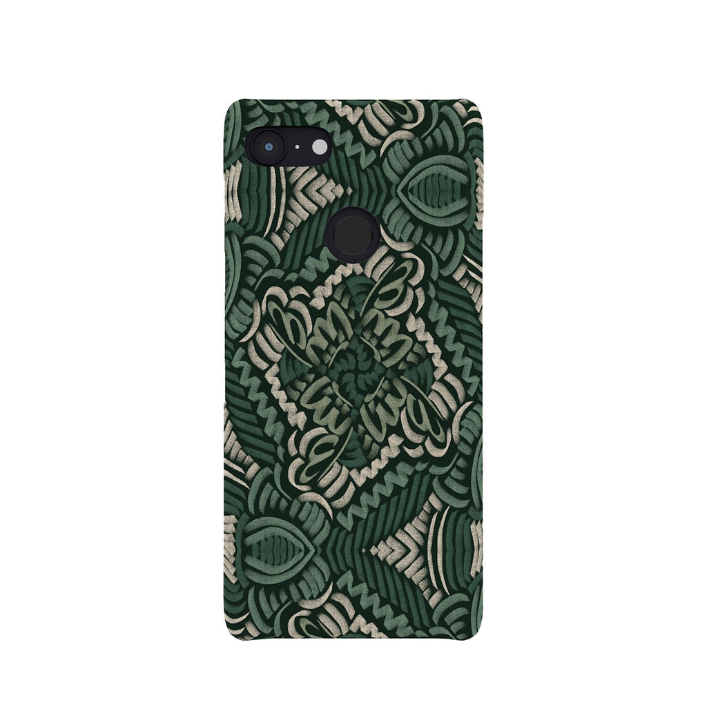 Marta Barragan Camarasa Intricate Forest Mosaic Phone Case