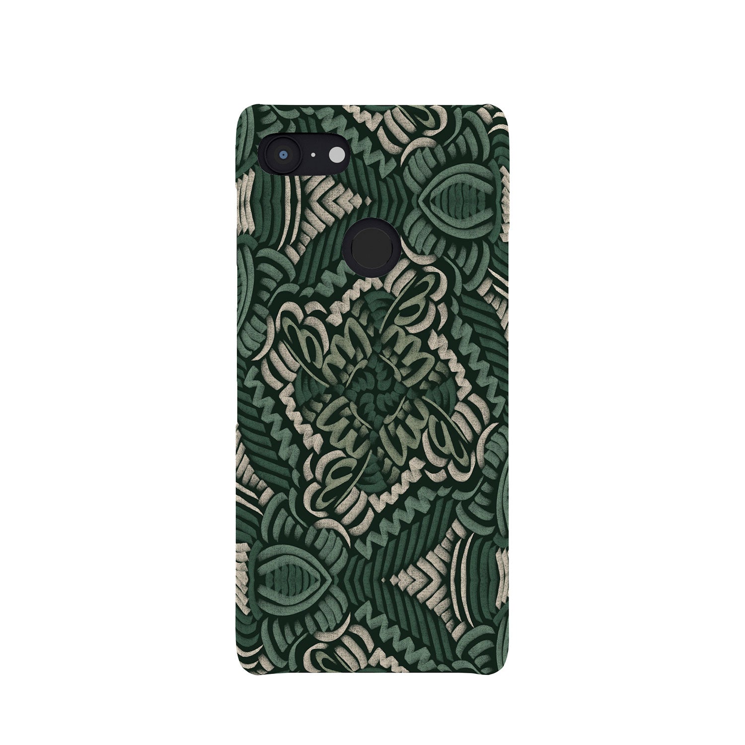 Marta Barragan Camarasa Intricate Forest Mosaic Phone Case