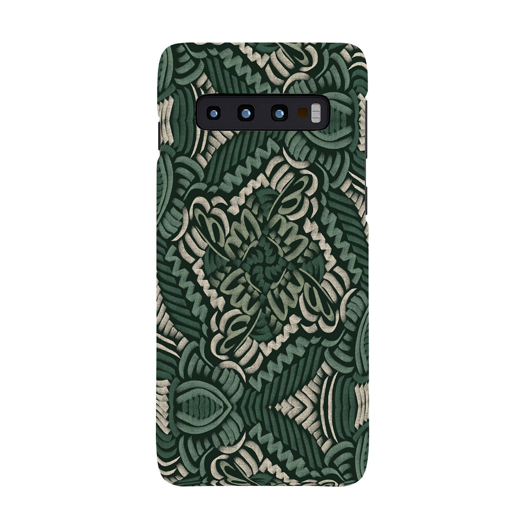 Marta Barragan Camarasa Intricate Forest Mosaic Phone Case