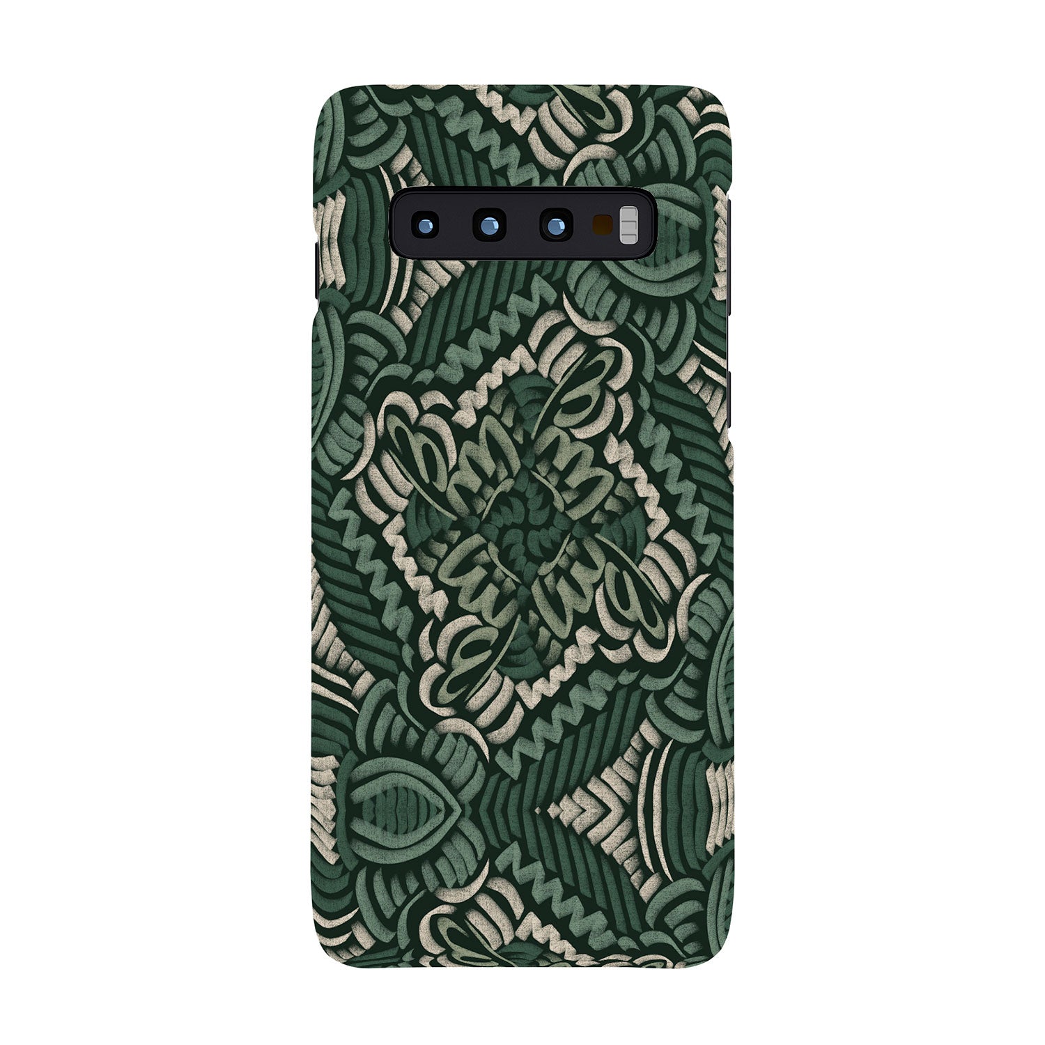 Marta Barragan Camarasa Intricate Forest Mosaic Phone Case