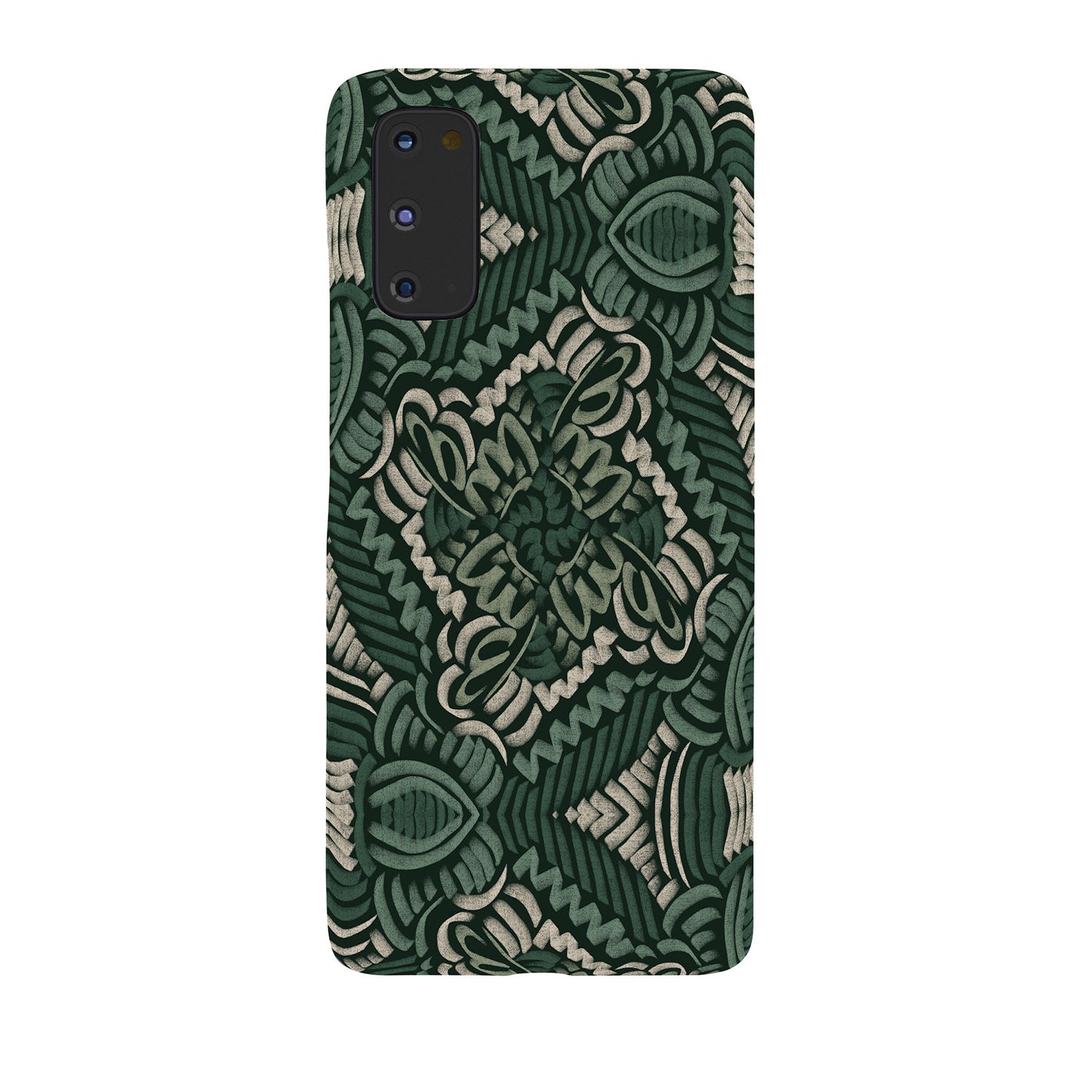 Marta Barragan Camarasa Intricate Forest Mosaic Phone Case