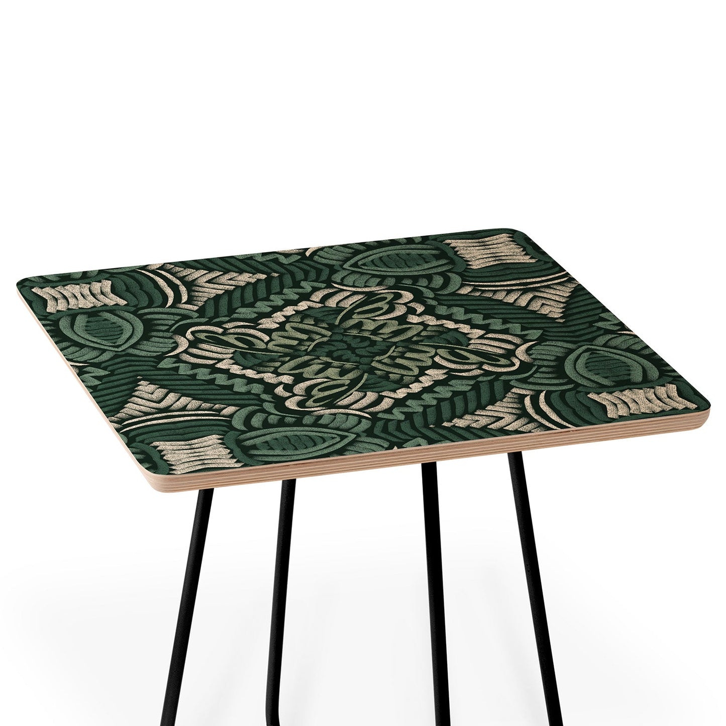 Marta Barragan Camarasa Intricate Forest Mosaic Side Table