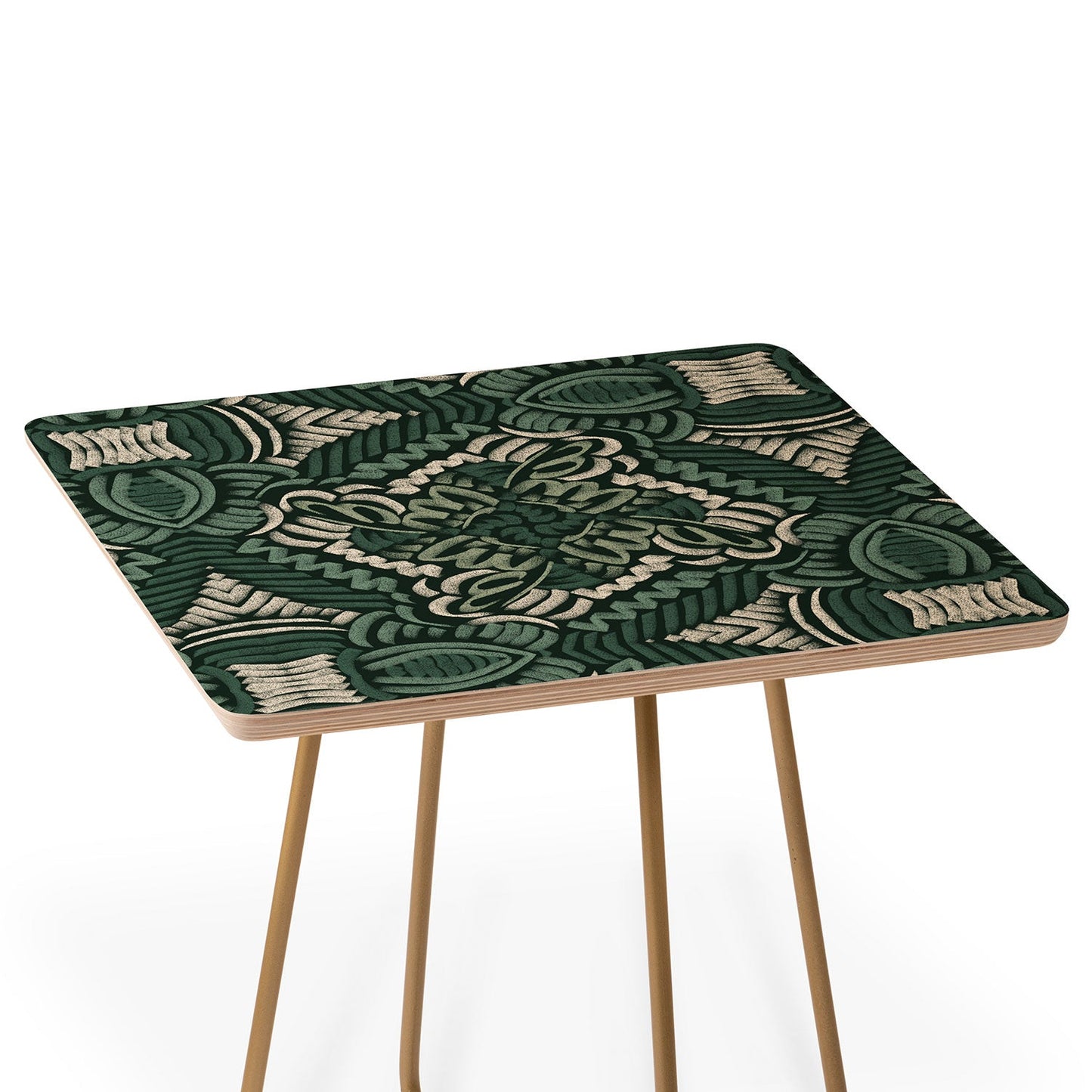 Marta Barragan Camarasa Intricate Forest Mosaic Side Table