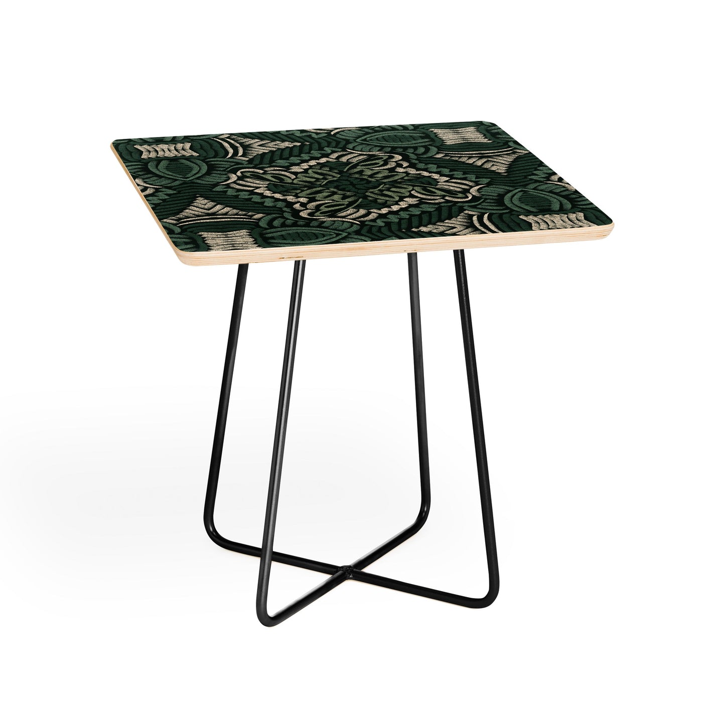 Marta Barragan Camarasa Intricate Forest Mosaic Side Table
