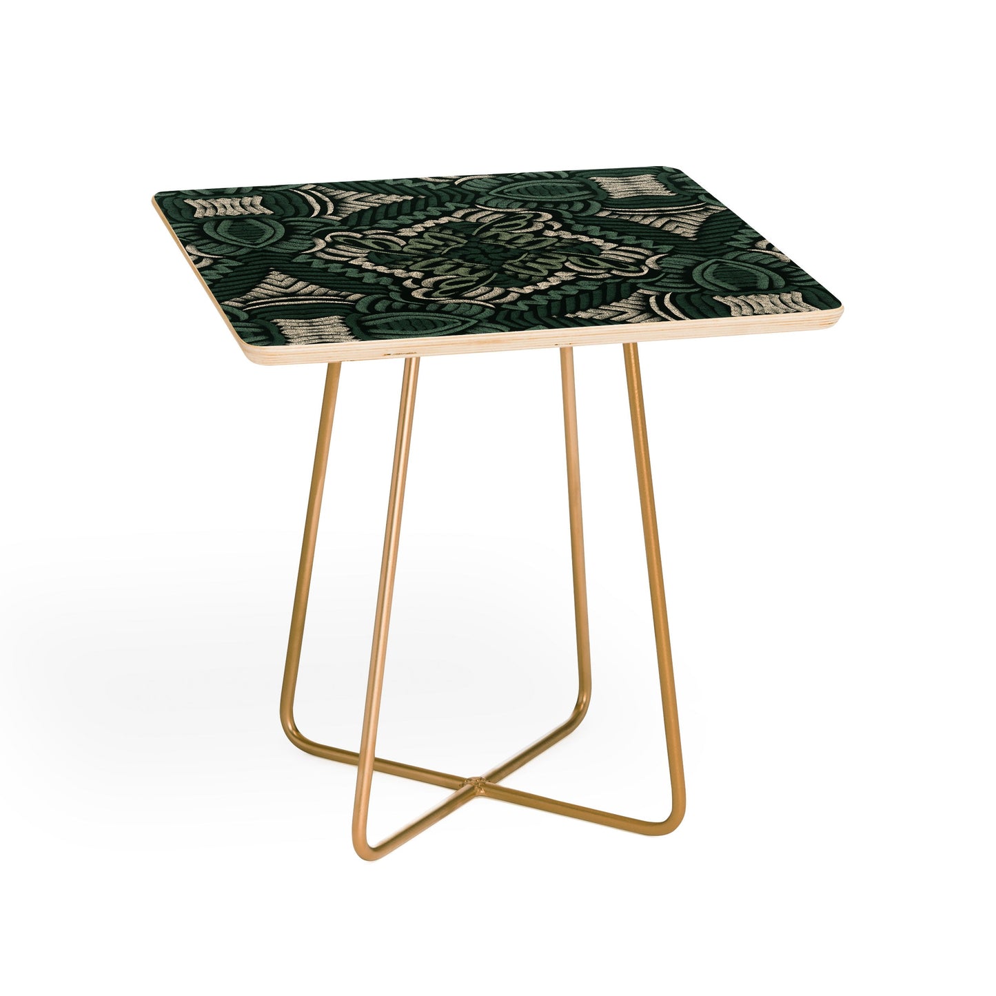 Marta Barragan Camarasa Intricate Forest Mosaic Side Table