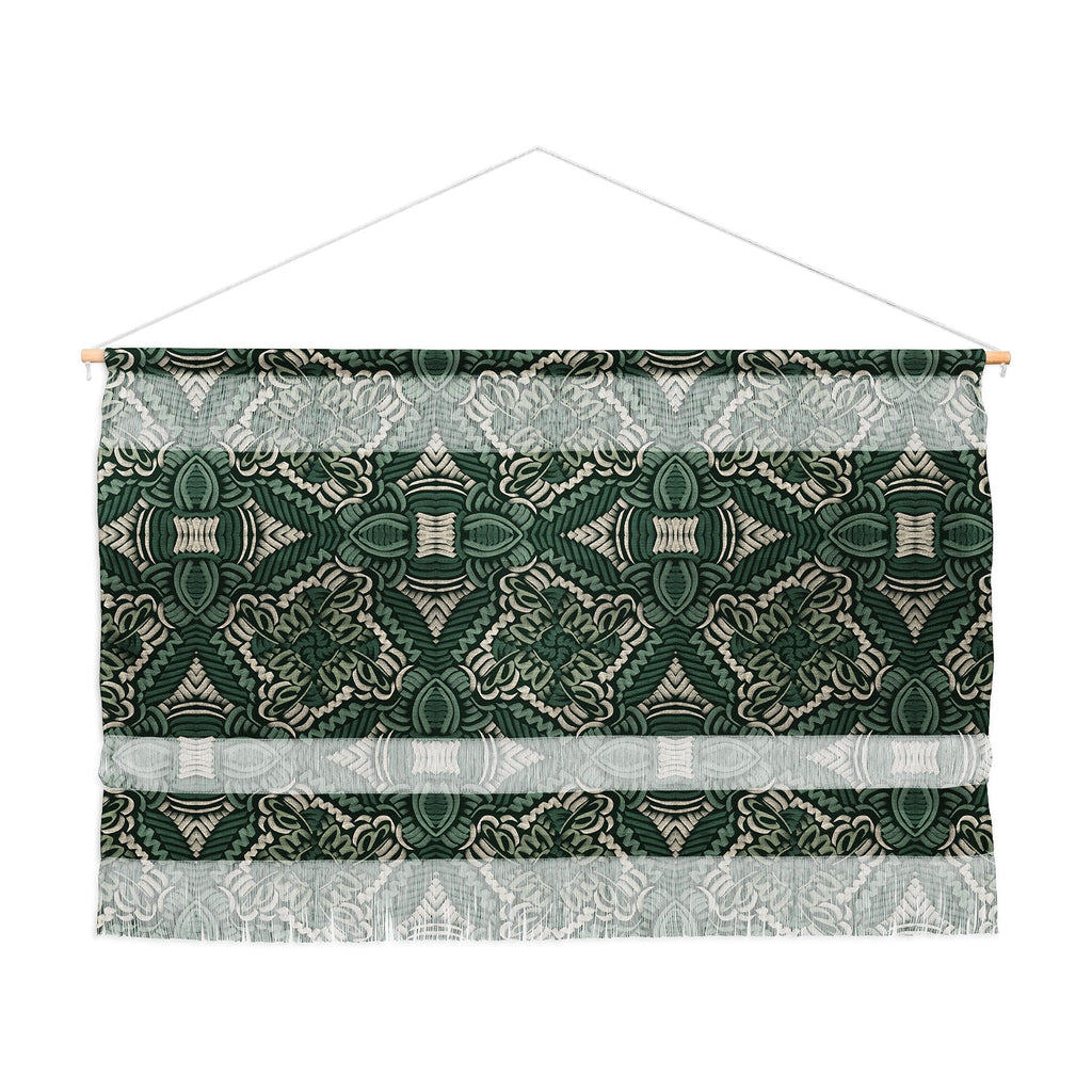 Marta Barragan Camarasa Intricate Forest Mosaic Wall Hanging Landscape