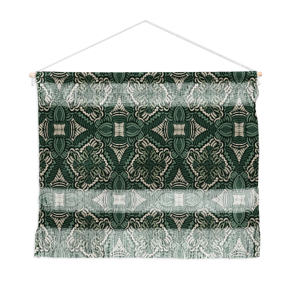 Marta Barragan Camarasa Intricate Forest Mosaic Wall Hanging Landscape