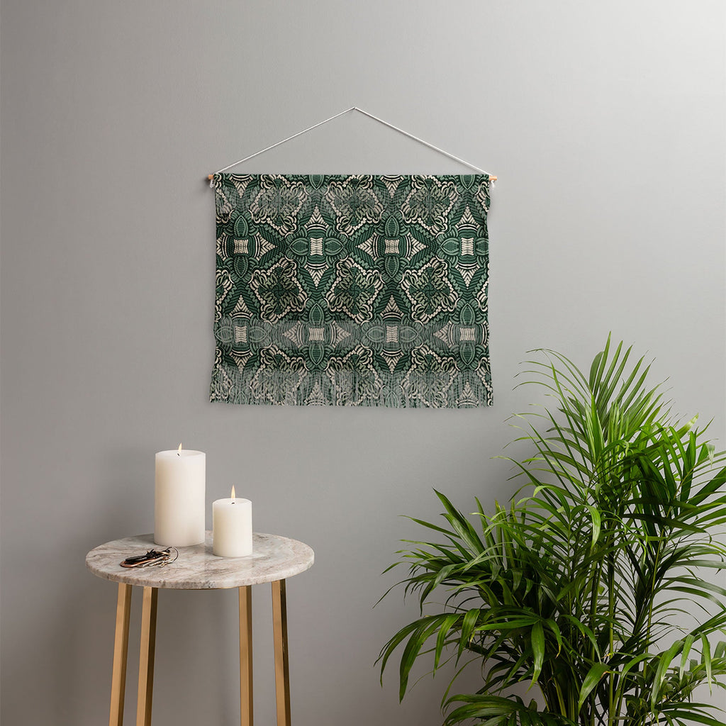 Marta Barragan Camarasa Intricate Forest Mosaic Wall Hanging Landscape
