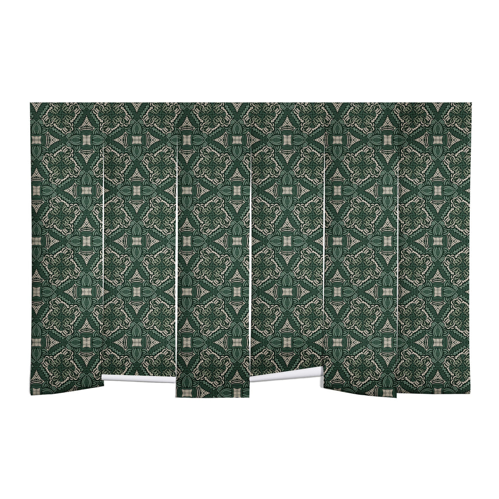 Marta Barragan Camarasa Intricate Forest Mosaic Wall Mural