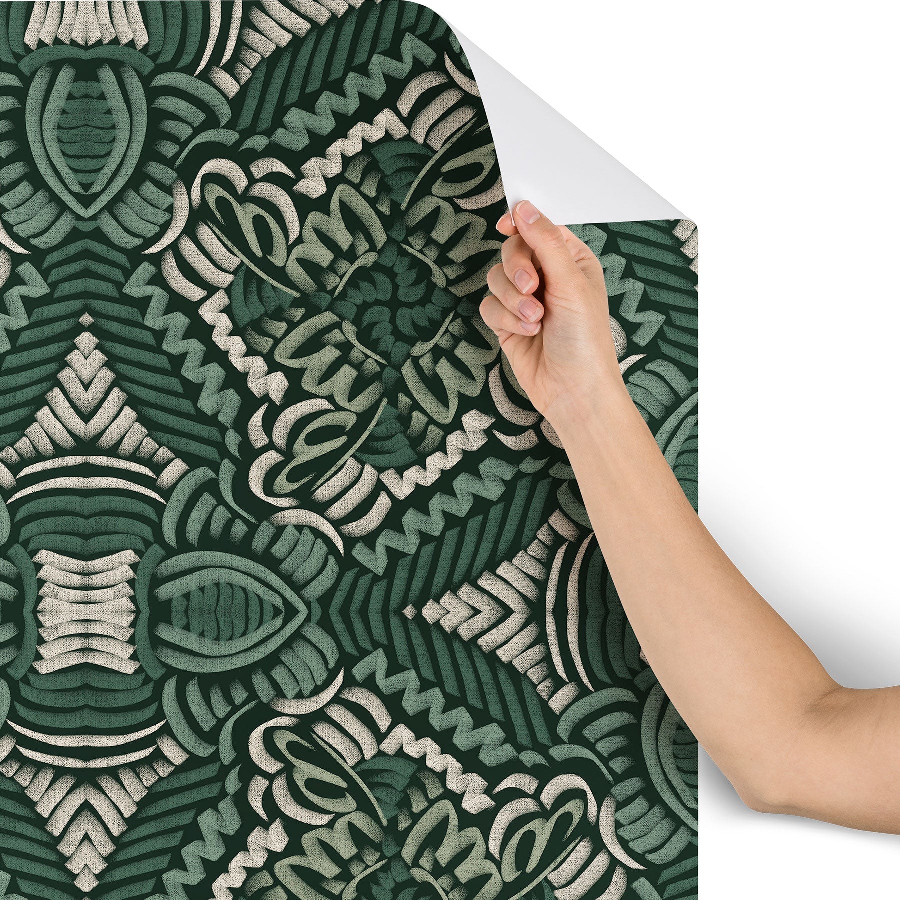 Marta Barragan Camarasa Intricate Forest Mosaic Wallpaper