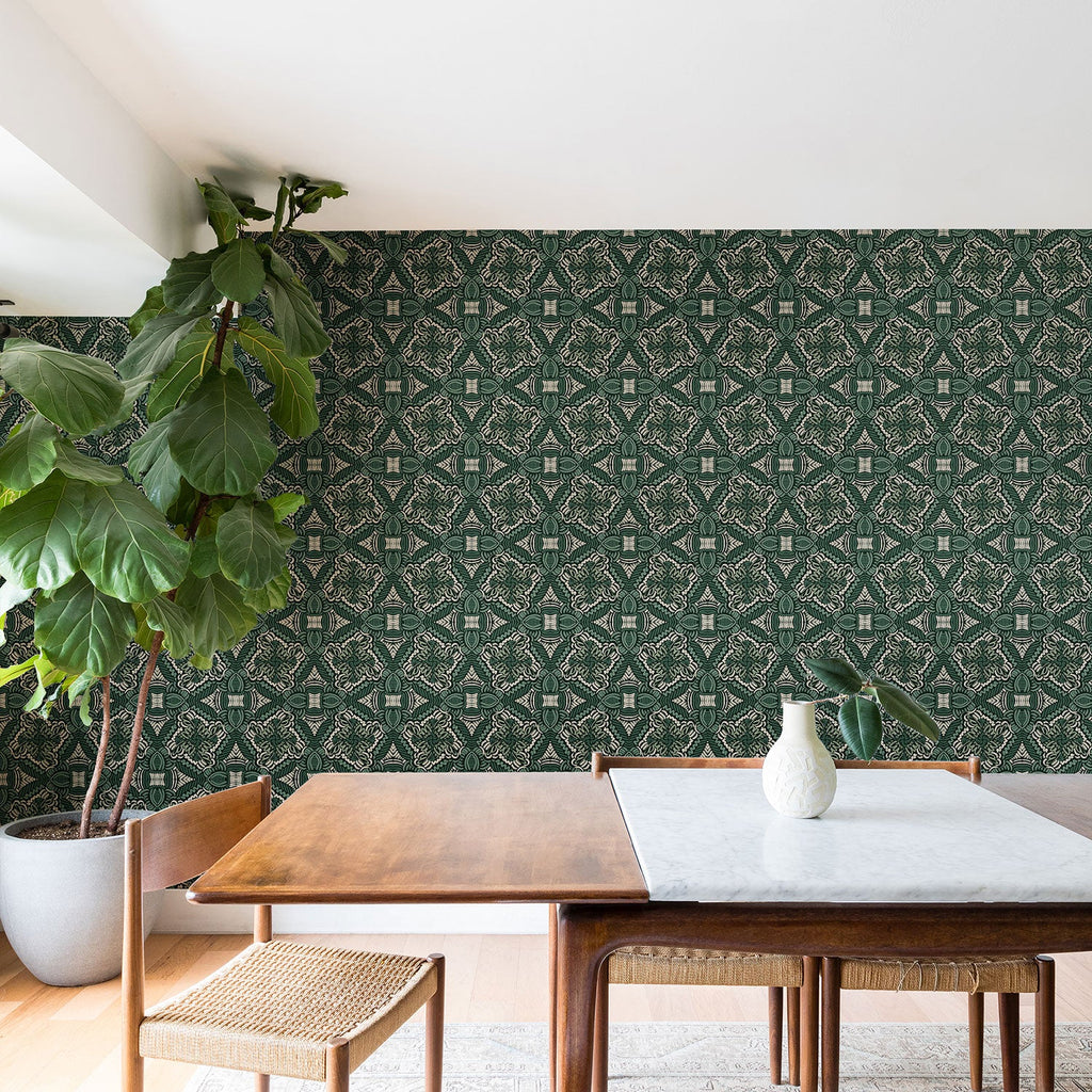 Marta Barragan Camarasa Intricate Forest Mosaic Wallpaper