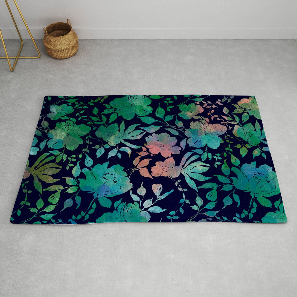 Marta Barragan Camarasa Lush Evening Botanicals Area Rug