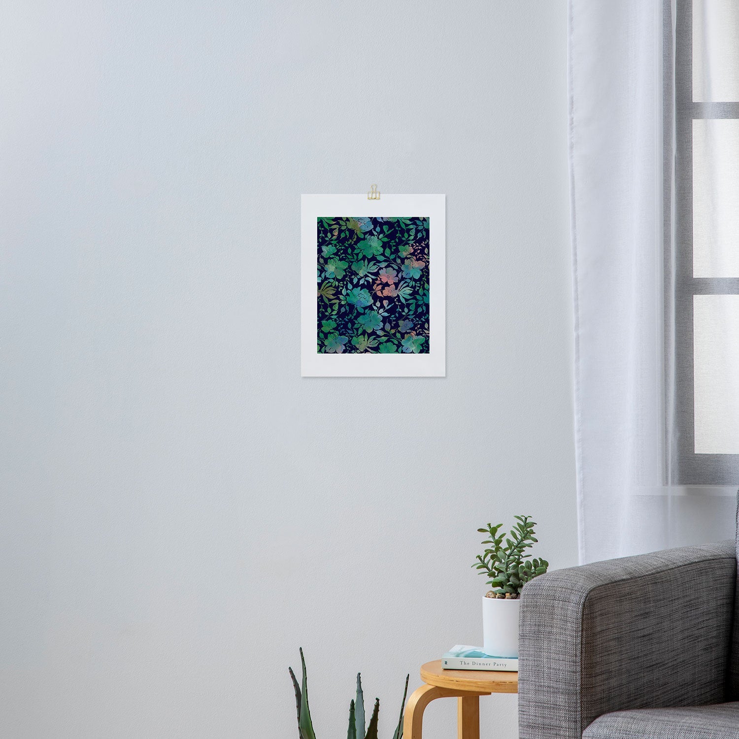 Marta Barragan Camarasa Lush Evening Botanicals Art Print
