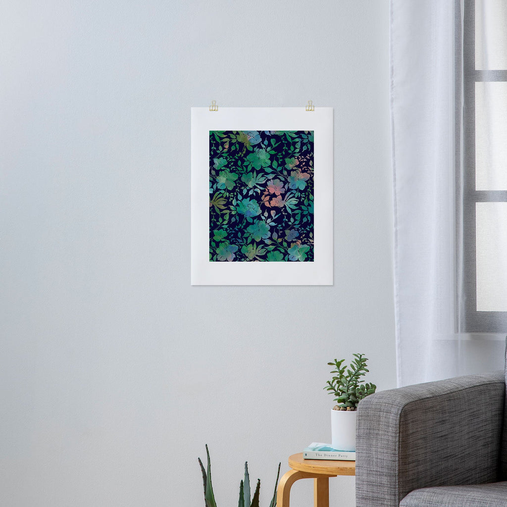 Marta Barragan Camarasa Lush Evening Botanicals Art Print