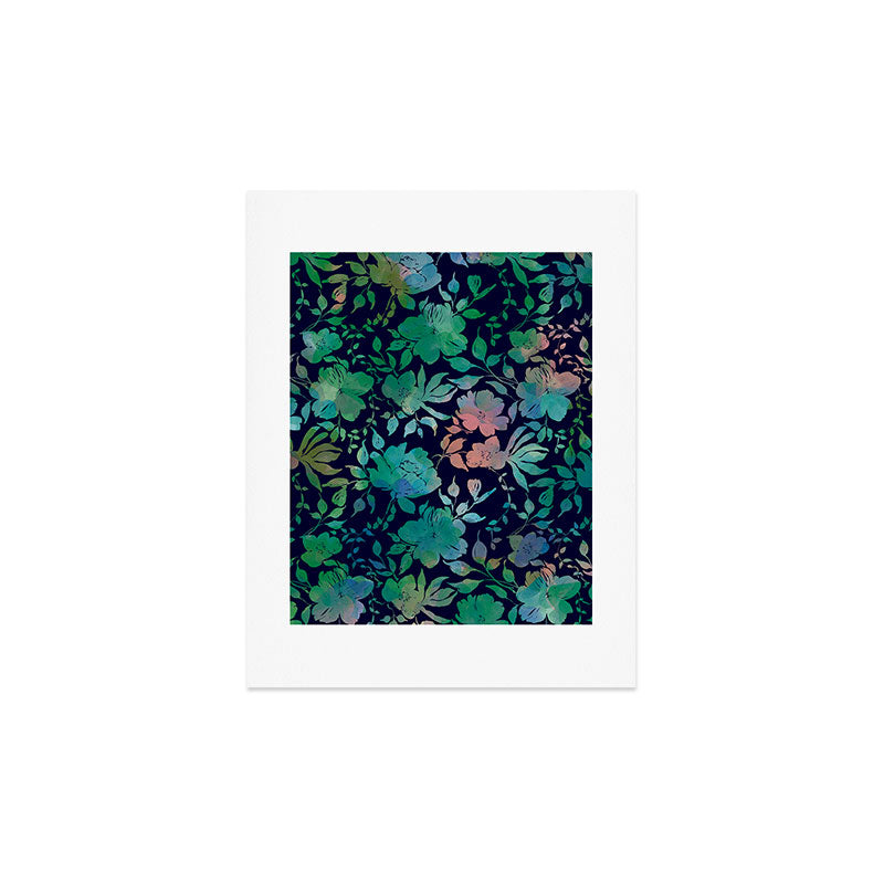 Marta Barragan Camarasa Lush Evening Botanicals Art Print