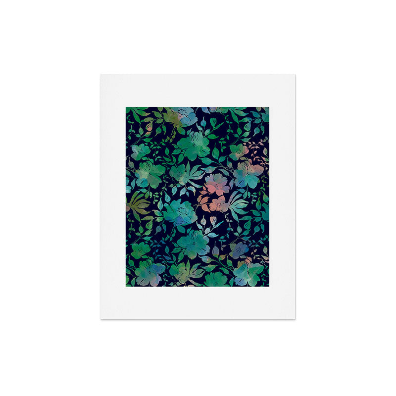 Marta Barragan Camarasa Lush Evening Botanicals Art Print