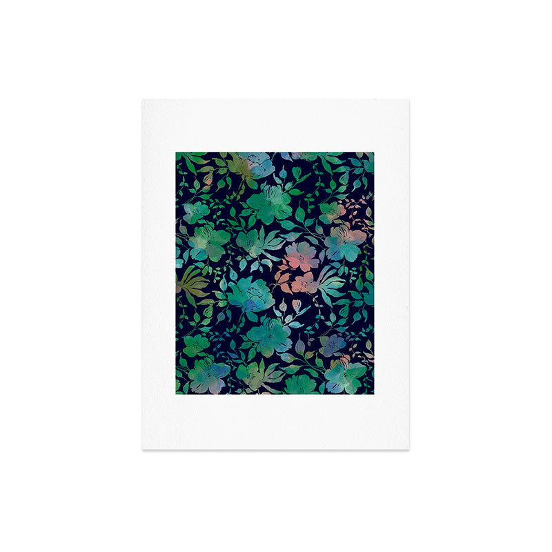 Marta Barragan Camarasa Lush Evening Botanicals Art Print