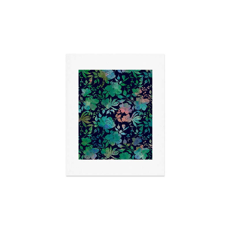 Marta Barragan Camarasa Lush Evening Botanicals Art Print