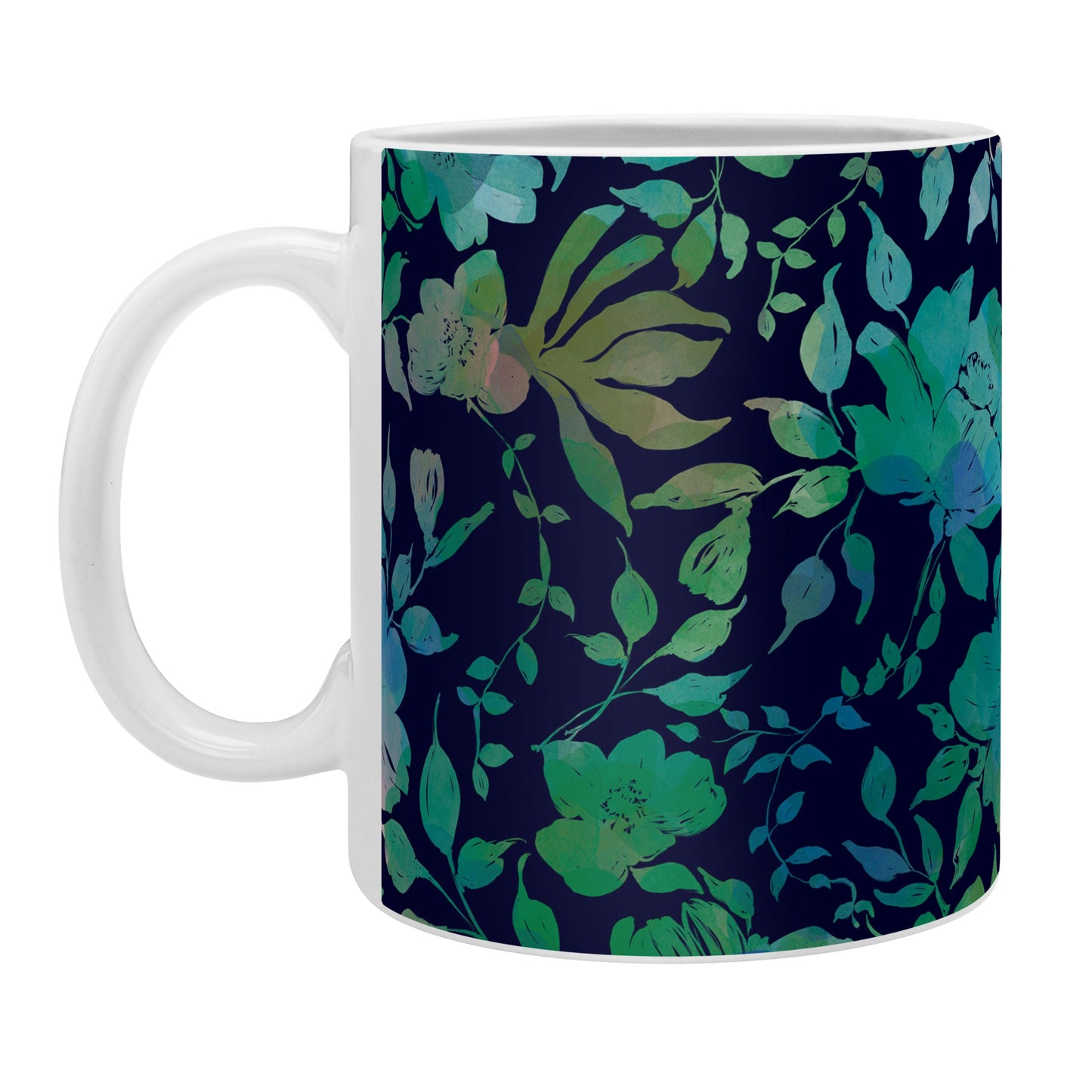 Marta Barragan Camarasa Lush Evening Botanicals Coffee Mug