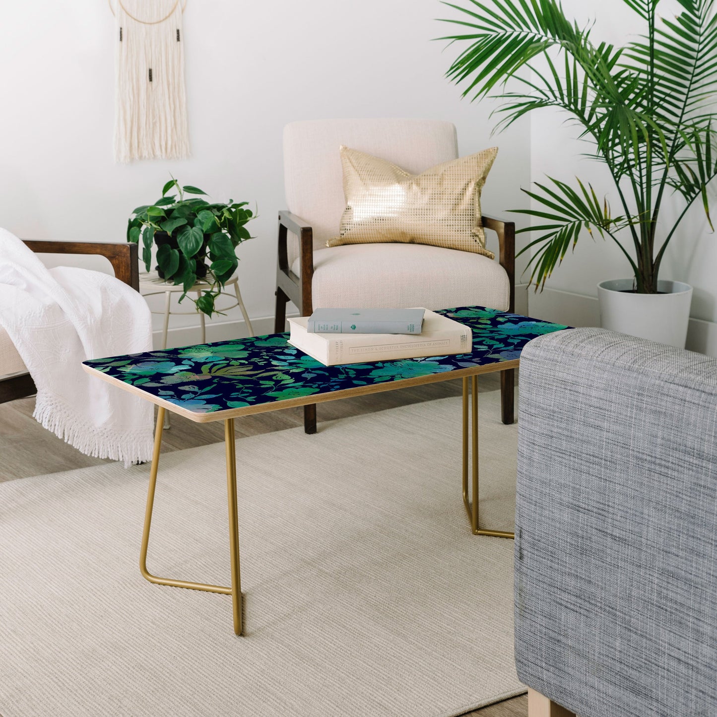 Marta Barragan Camarasa Lush Evening Botanicals Coffee Table