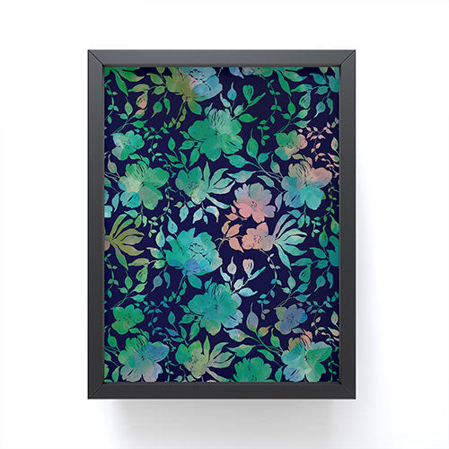 Marta Barragan Camarasa Lush Evening Botanicals Framed Mini Art Print