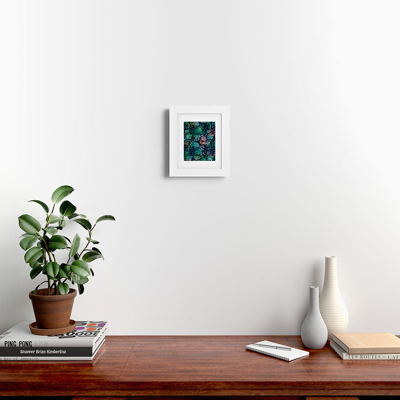 Marta Barragan Camarasa Lush Evening Botanicals Framed Art Print