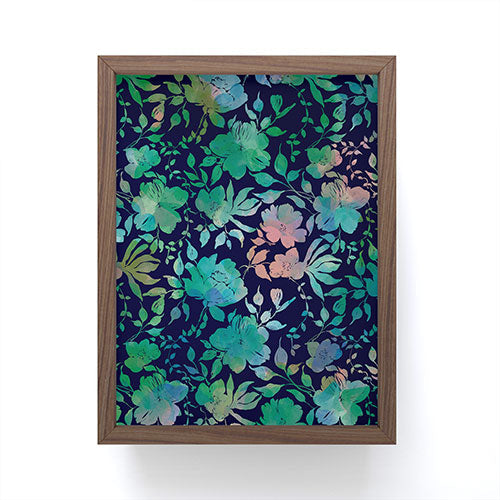 Marta Barragan Camarasa Lush Evening Botanicals Framed Mini Art Print