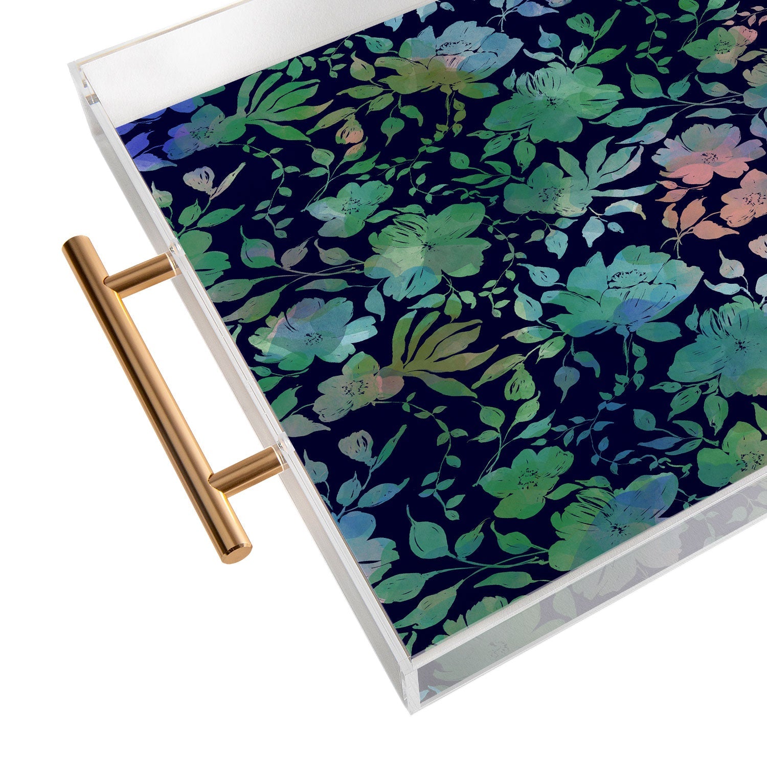 Marta Barragan Camarasa Lush Evening Botanicals Acrylic Tray