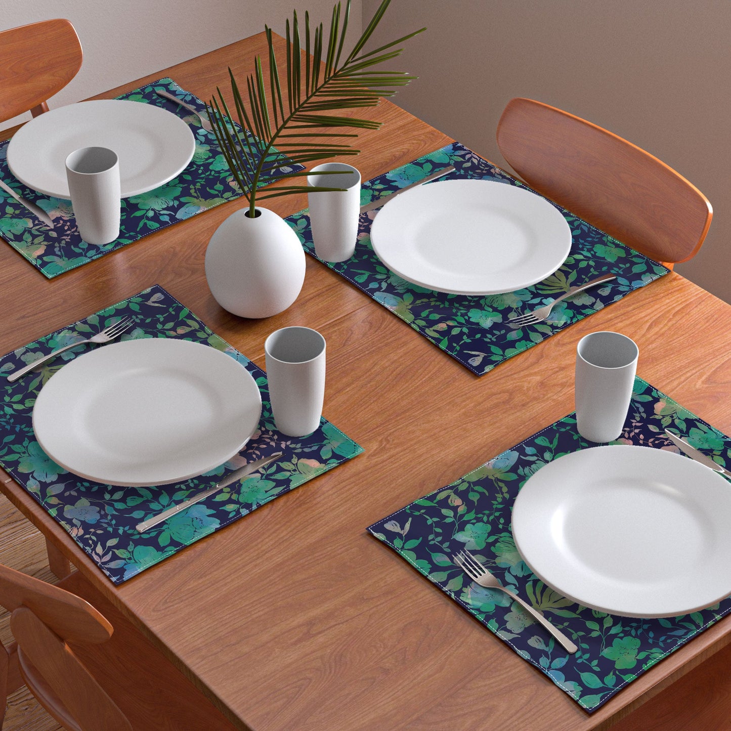 Marta Barragan Camarasa Lush Evening Botanicals Placemat