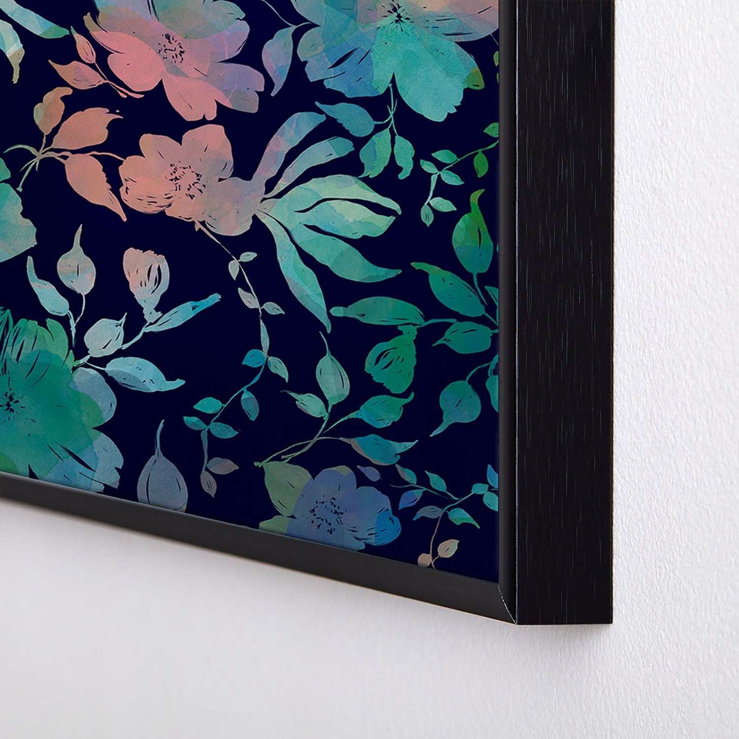 Marta Barragan Camarasa Lush Evening Botanicals Square Metal Framed Art Print