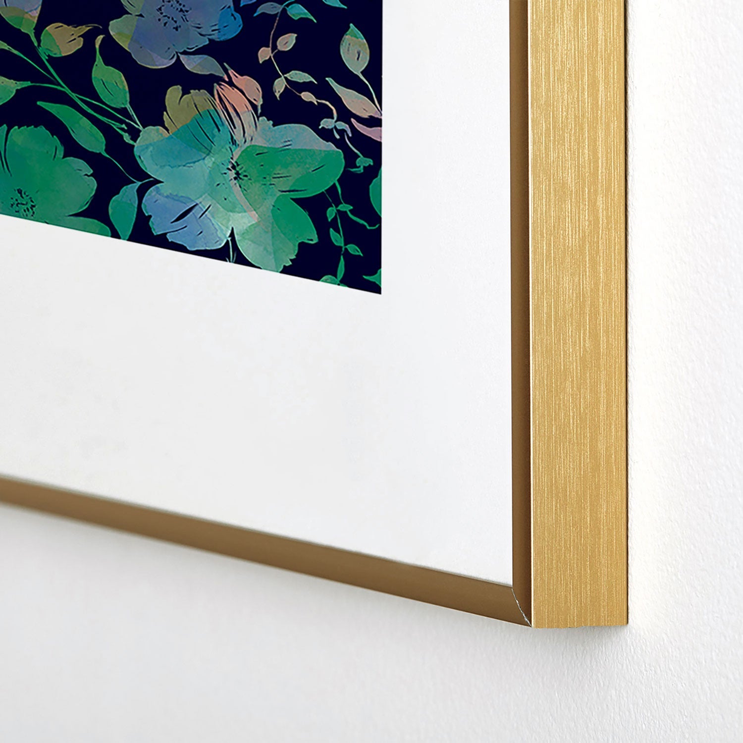 Marta Barragan Camarasa Lush Evening Botanicals Metal Framed Art Print